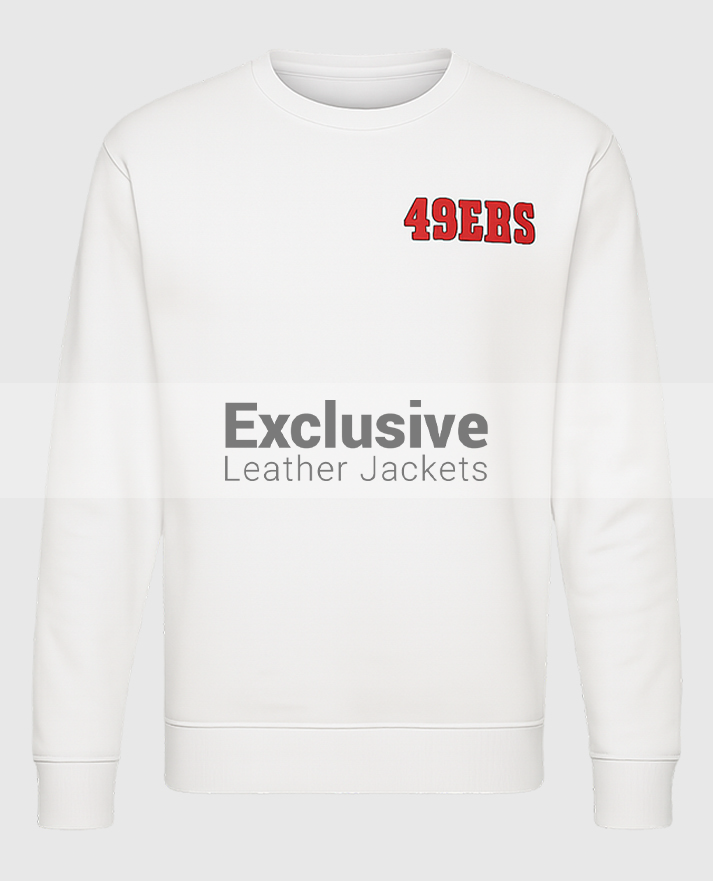 Kyle Shanahan 49ers Full Sleeves Shirt White