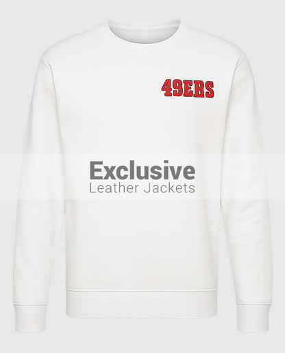 Kyle Shanahan 49ers Full Sleeves Shirt White