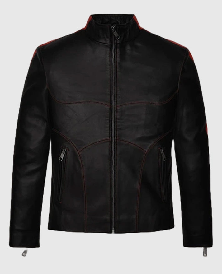Land Of The Dead John Leguizamo Black Leather Jacket