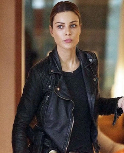 Lauren German Lucifer Black Leather Jacket
