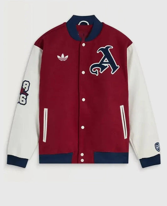 Leah Williamson Arsenal Red Varsity Jacket