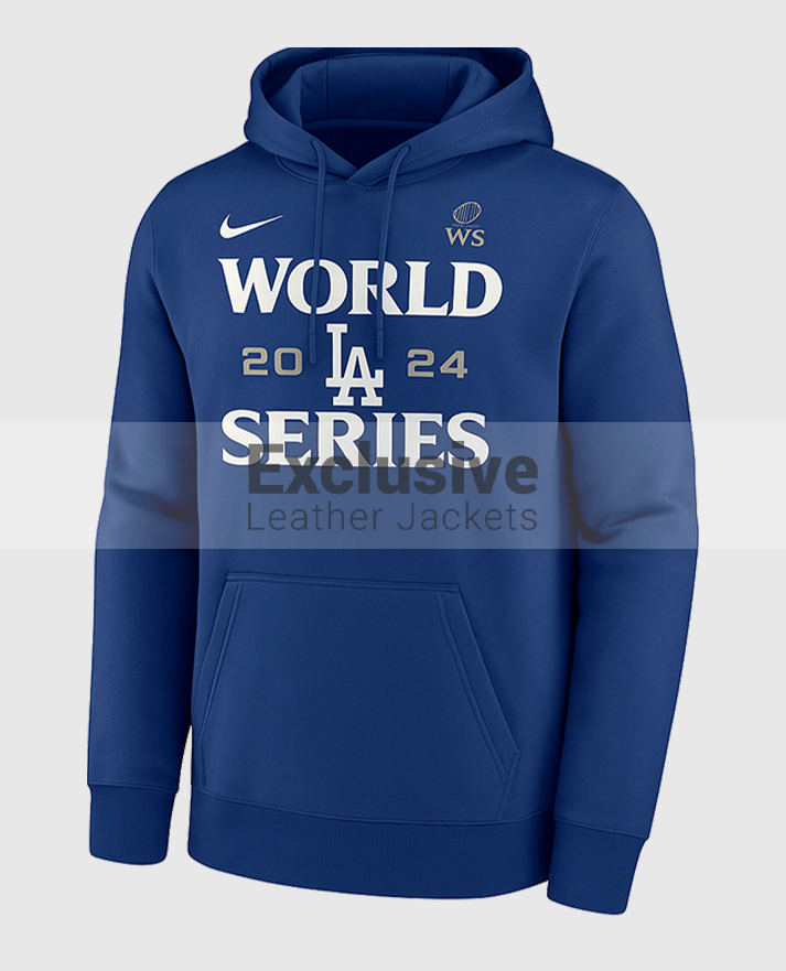 Los Angeles Dodgers 2024 World Series Blue Hoodie