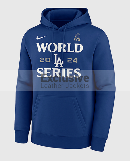 Los Angeles Dodgers 2024 World Series Blue Hoodie