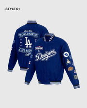 Los Angeles Dodgers World Series Champions Blue Jacket