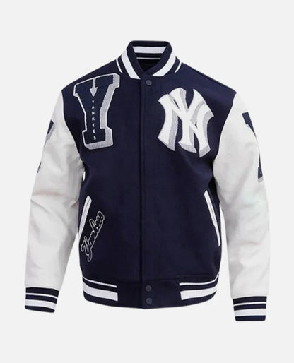 MLB New York Yankees Blue Varsity Jacket