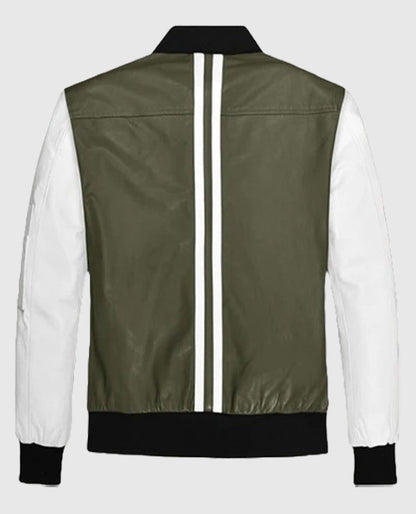 Men's Coach Leather Varsity Jacket