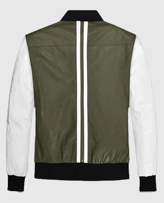 Men's Coach Leather Varsity Jacket