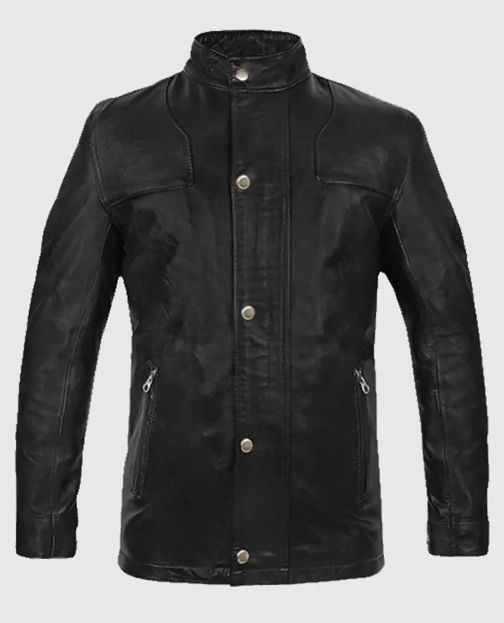 Military Command Leather Jacket