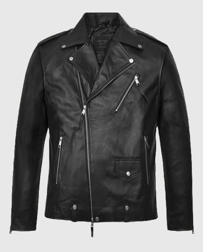 Michael B Jordan Black Leather Jacket