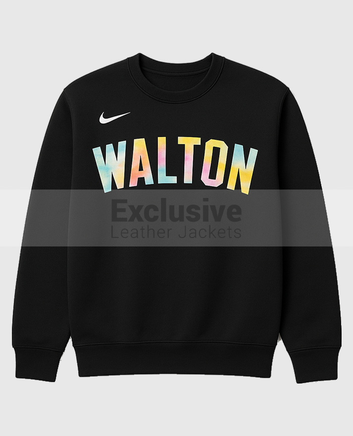NBA Final Tie Dye Black Walton Shirt