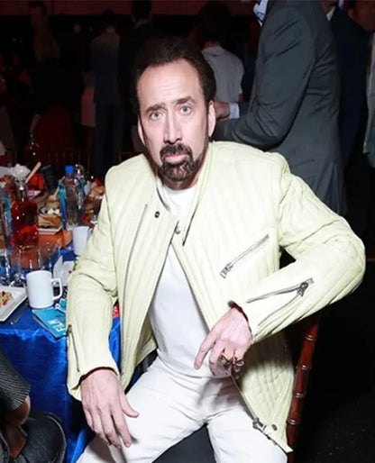 Nicolas Cage Leather Jacket