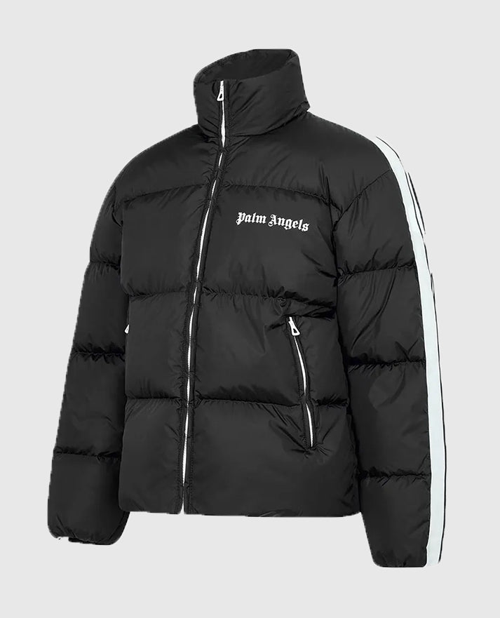 Palm Angels Track Black Puffer Jacket
