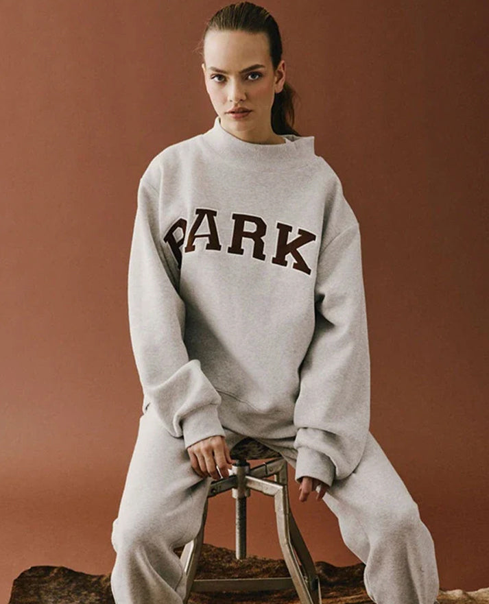 Parke Texas Varsity Mockneck Sweatshirt
