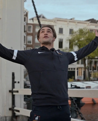 Ted Lasso Season 3 Jamie Tartt Black Hooded Track Jacket