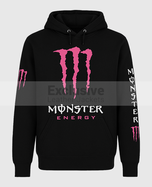 Pink Monster Hoodie