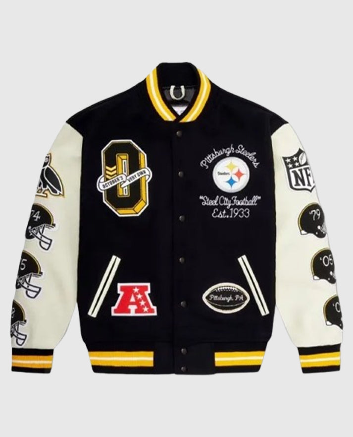 Pittsburgh Steelers Letterman Jacket