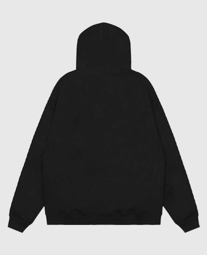 Represent Shark Jaws Black Hoodie