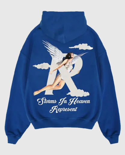Represent Storms In Heaven Blue Hoodie
