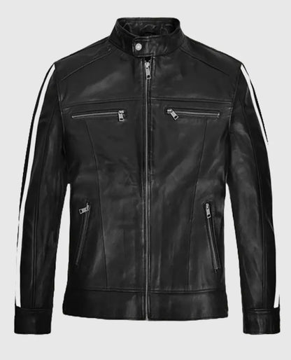 Resident Evil Vendetta Leon Kennedy Leather Jacket.