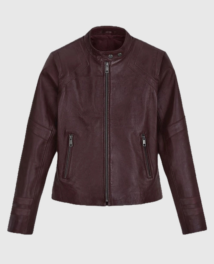 San Andreas Alexandra Daddario Leather Jacket.