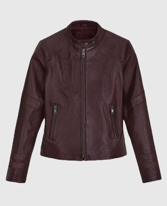 San Andreas Alexandra Daddario Leather Jacket.