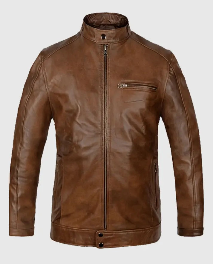 Scott Eastwood Overdrive Leather Jacket.