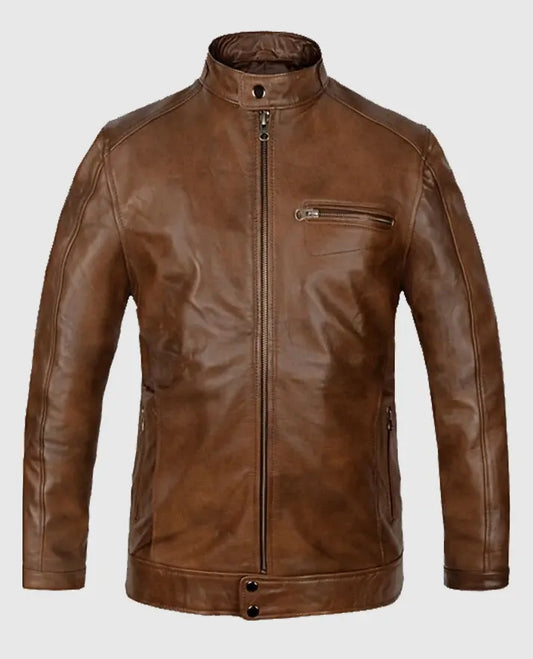 Scott Eastwood Overdrive Leather Jacket.