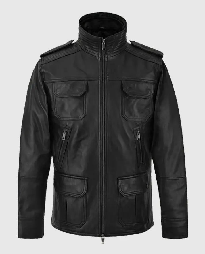 Sean Bean Cleanskin Leather Jacket.