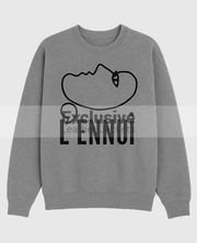 Shrinking S02 Christa Miller Gray Oversized Pullover Sweatshirt