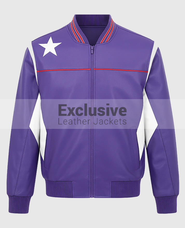 Snoop Dogg Paris 2024 Olympics Purple Jacket.