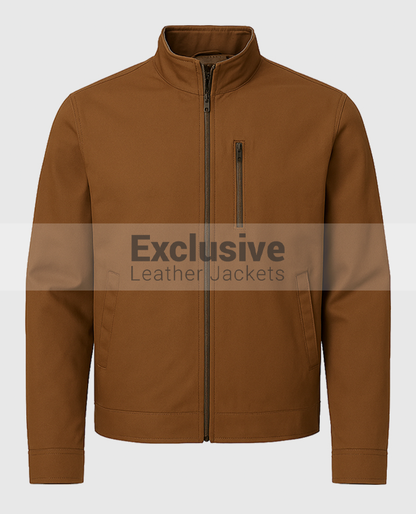 Snowfall Season 05 Peaches  Brown Jacket