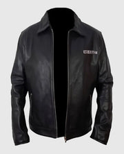 Sons Of Anarchy Black Biker Leather Jacket