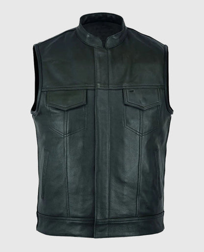 Sons Of Anarchy Inspired Biker Leather Vest