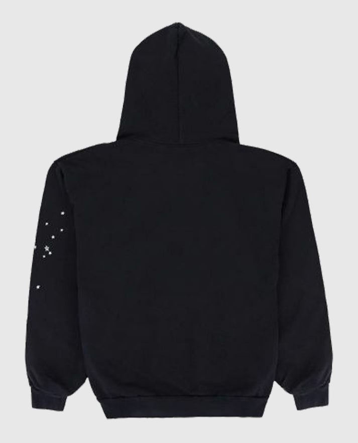 Sp5der I Heart SP5 Souvenir Black  Hoodie