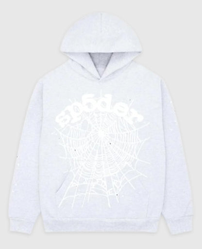 Sp5der OG Web Gray Hoodie