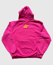 Sp5der Pink Pullover Hoodie