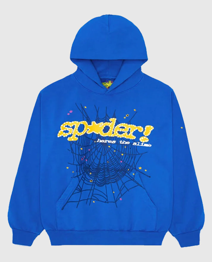 Sp5der TC Blue Hoodie