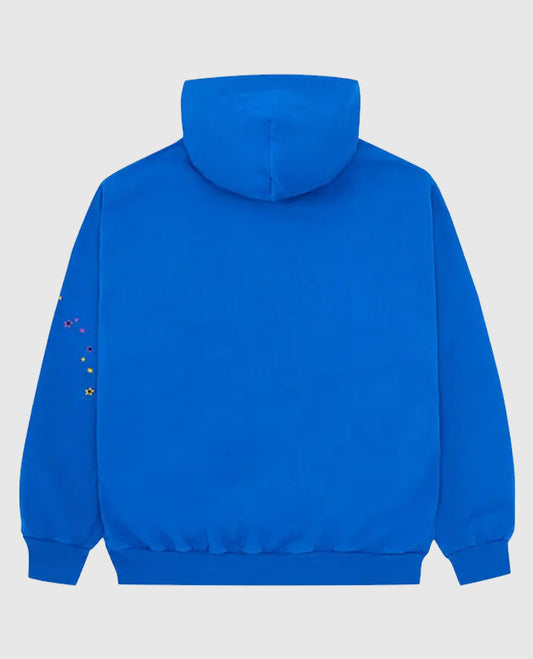 Sp5der TC Blue Pullover Hoodie