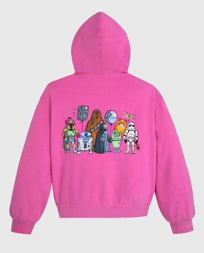 Star Wars Pink Pullover  Hoodie