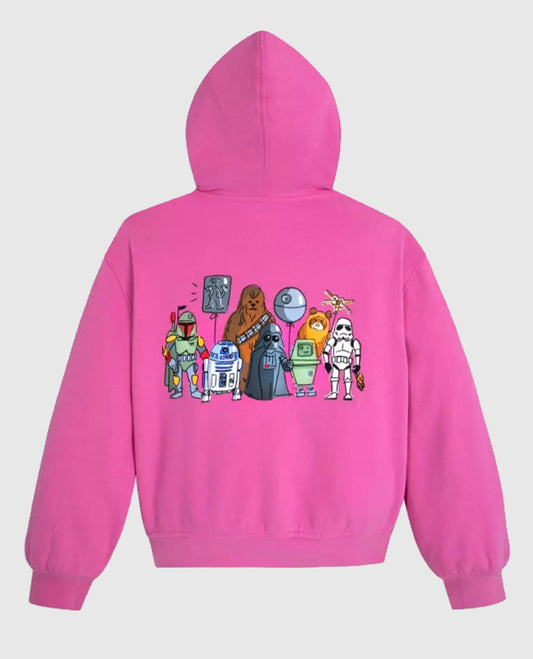 Star Wars Pink Pullover  Hoodie