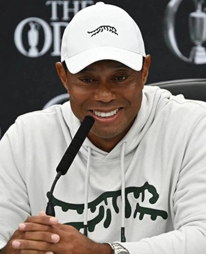 Sun Day Red Tiger Woods White Hoodie