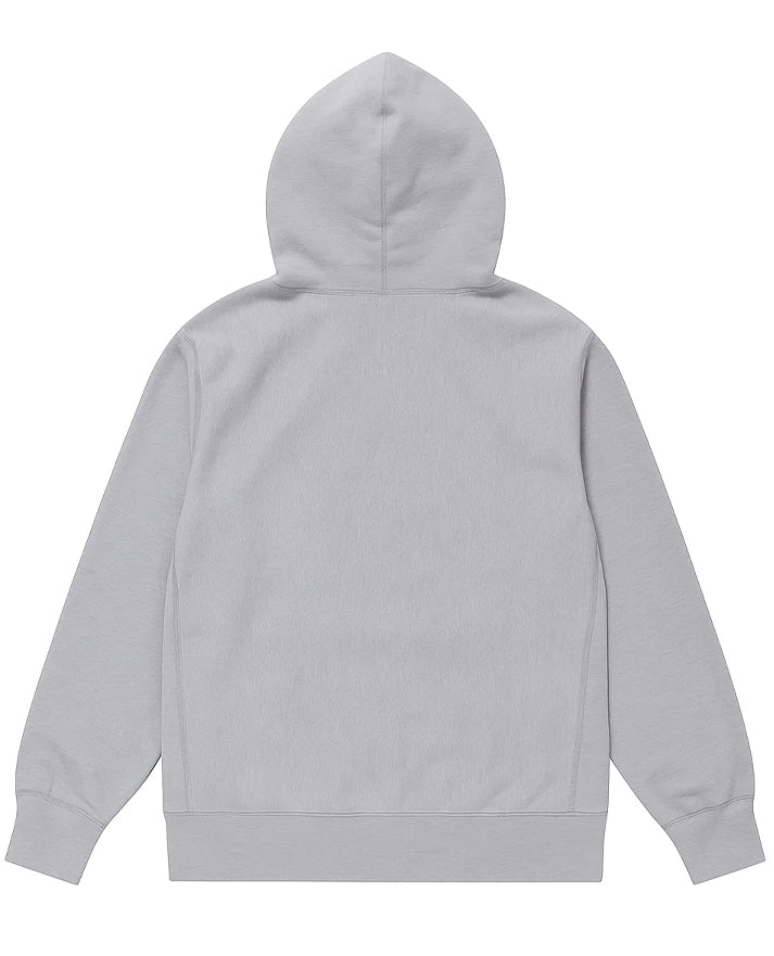 Supreme Cross Box Logo Gray Hoodie- back