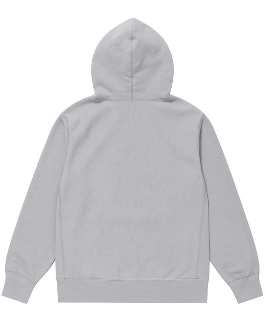 Supreme Cross Box Logo Gray Hoodie- back