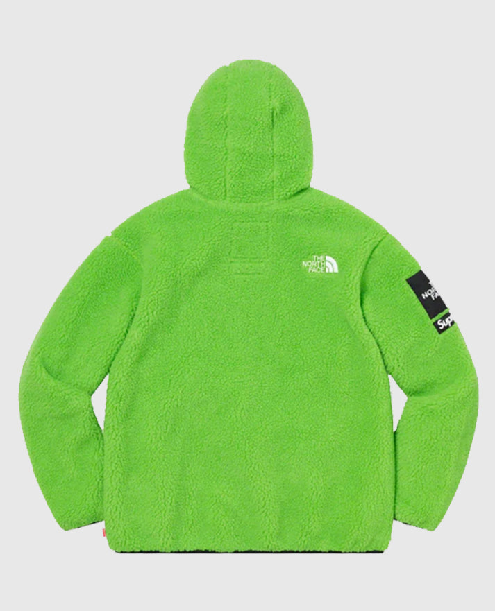 Supreme The North Face S Logo Fleece Green Jacket