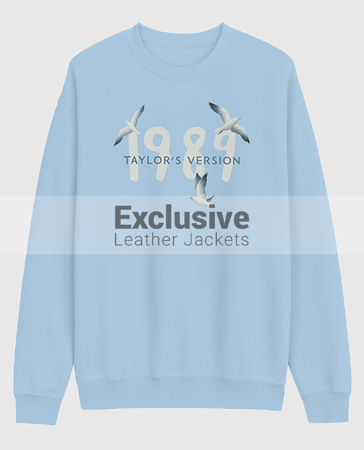 Taylor Swift 1989 Blue Sweatshirt
