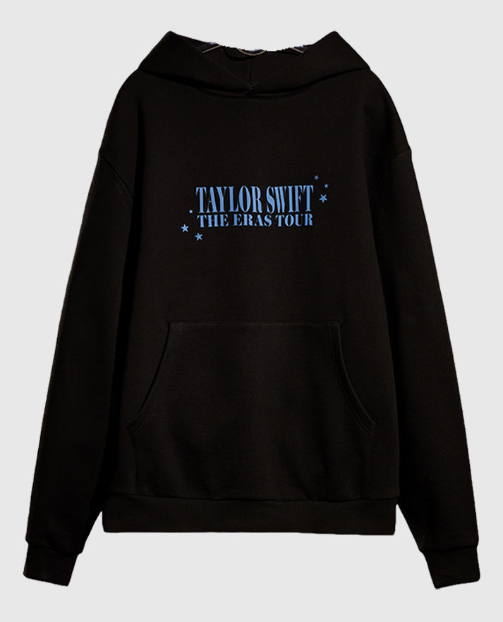 Taylor Swift The Eras Tour Vigilante Live Photo Black  Hoodie
