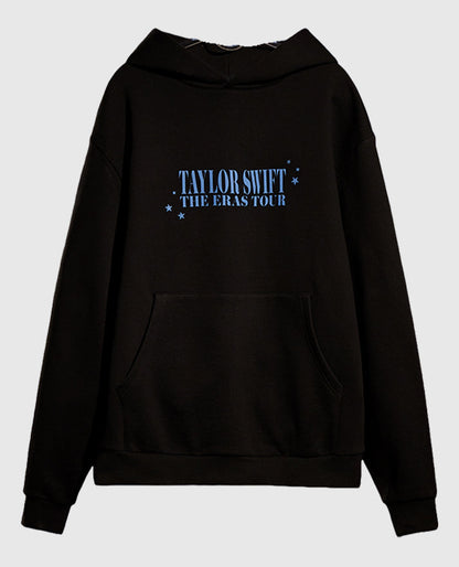 Taylor Swift The Eras Tour Vigilante Live Photo Black  Hoodie