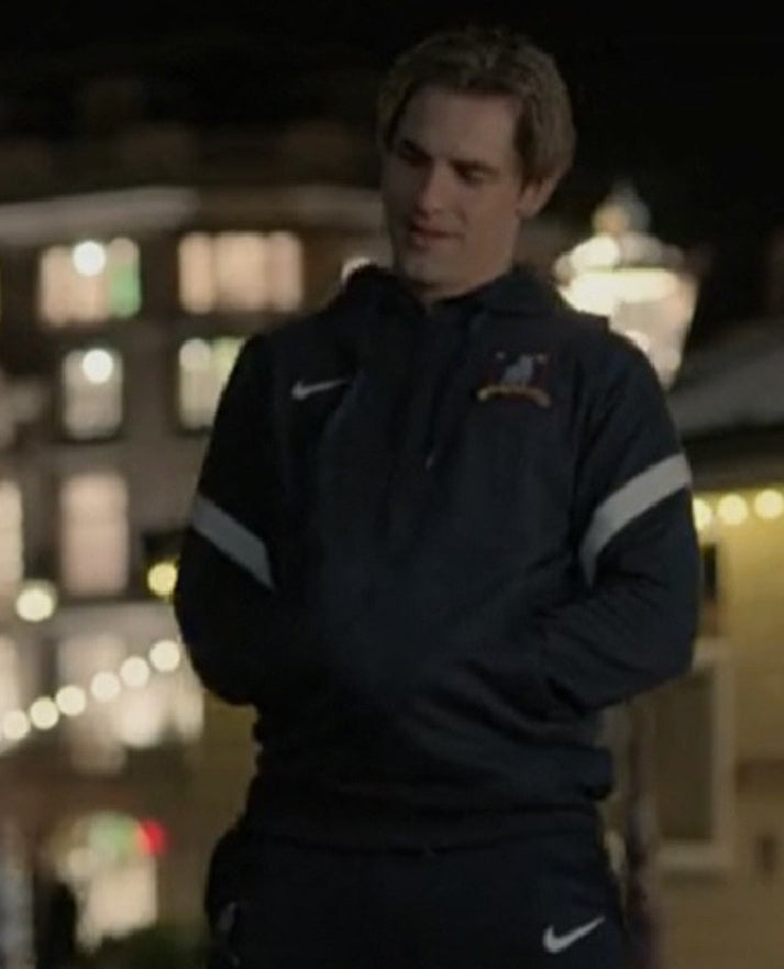 Ted Lasso Season 3 Jamie Tartt Black Hooded Track Jacket