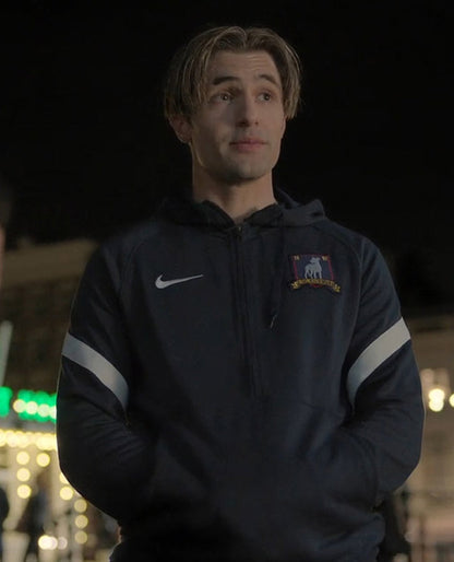 Ted Lasso Season 3 Jamie Tartt Black Hooded Track Jacket