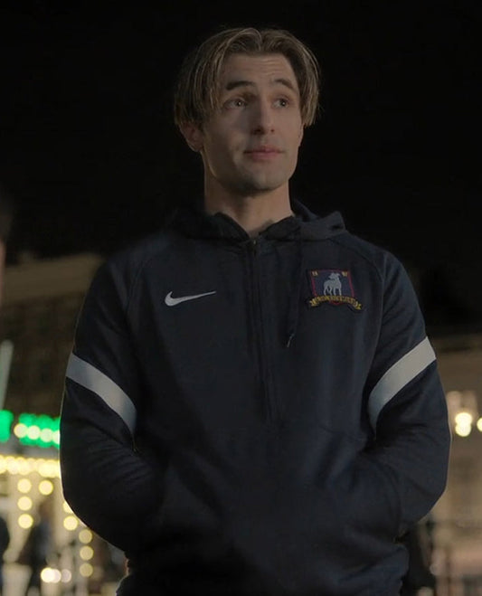 Ted Lasso Season 3 Jamie Tartt Black Hooded Track Jacket